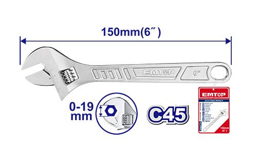 Dwell Adjustable wrench
