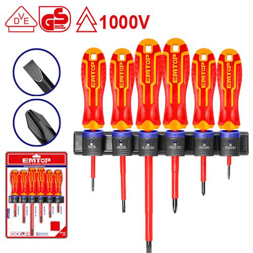 Dwell 6 Pcs insulated screwdriver set